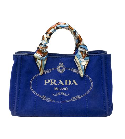 prada canapa blue|Prada Signature Canapa .